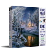 SUNSOUT INC - O Holy Night - 1000 pc Jigsaw Puzzle by Artist James Meger - Finished Size 20" x 27" - MPN# 28462
