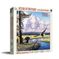 thumbnail image 1 of SUNSOUT INC - Return to the Plains - 500 pc Jigsaw Puzzle by Artist: John Van Straalen - Finished Size 19" x 19" - MPN# 20545, 1 of 5