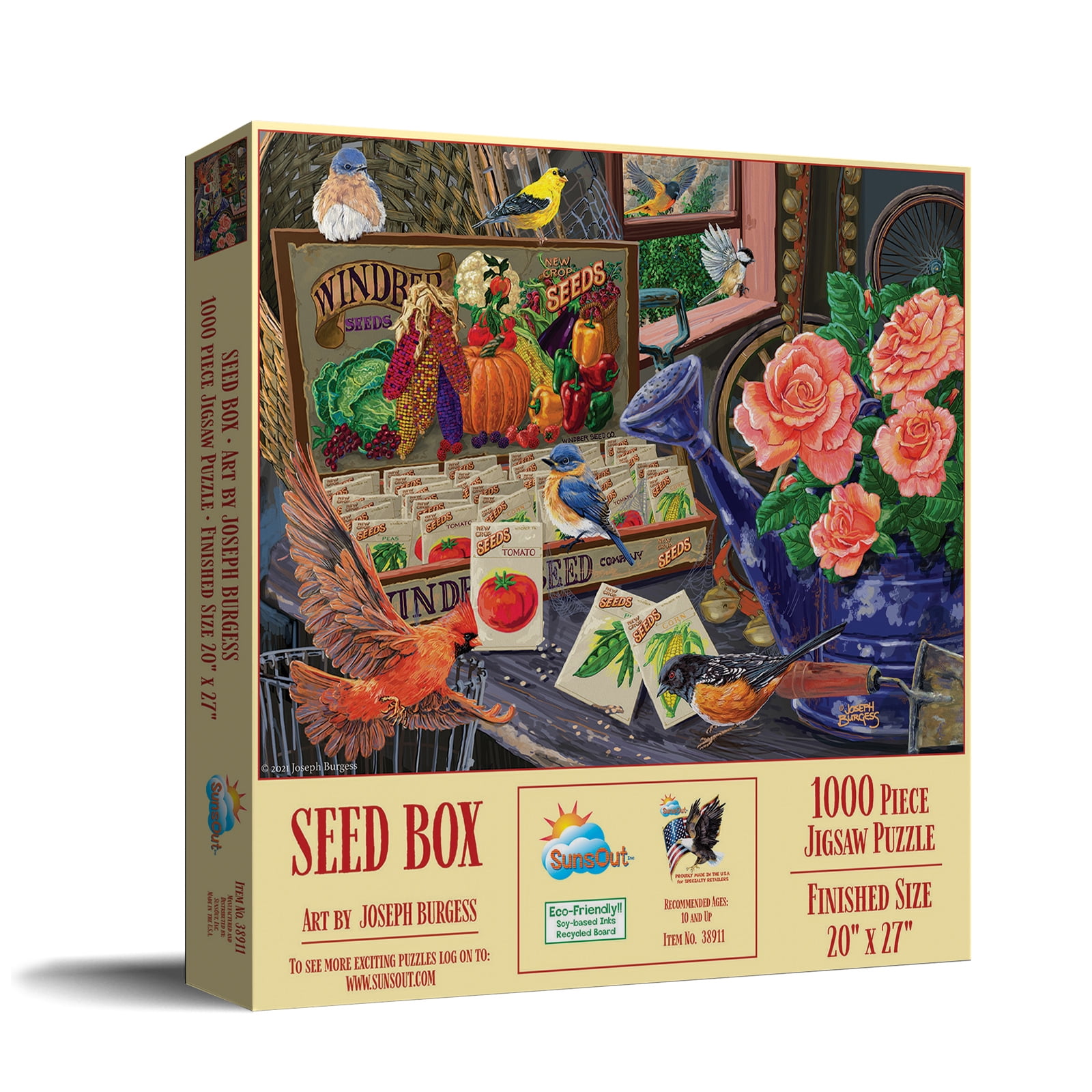 SUNSOUT INC - Seed Box - 1000 pc Jigsaw Puzzle by Artist: Joseph ...