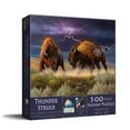 thumbnail image 1 of SUNSOUT INC - Thunderstruck - 500 pc Jigsaw Puzzle by Artist: Lambson's Wildlife Art - Finished Size 18" x 24" - MPN# 50110, 1 of 5