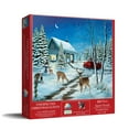 thumbnail image 1 of SUNSOUT INC - Unexpected Christmas Guests - 550 pc Jigsaw Puzzle by Artist: Penney Elaine - Finished Size 15.5" x 18" Christmas - MPN# 61815, 1 of 5