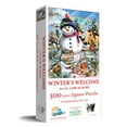 thumbnail image 1 of SUNSOUT INC - Winter's Welcome - 300 pc Jigsaw Puzzle by Artist: Lori Schory - Finished Size 18" x 24" Christmas - MPN# 35154, 1 of 5