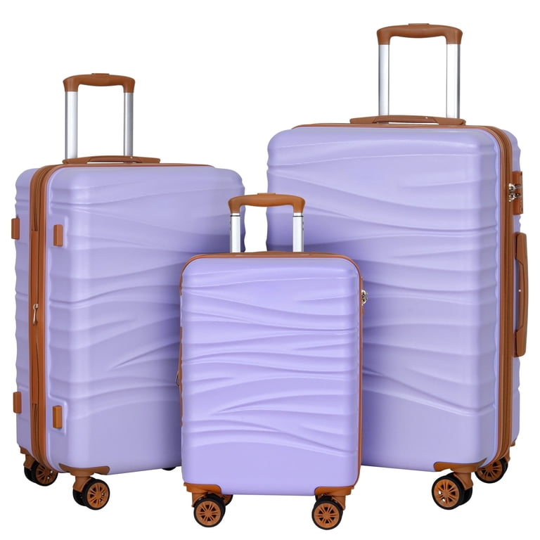 SUNSPIRE Luggage Set 22 24 28 inch Carry-on Checked Hardshell