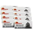thumbnail image 1 of SUNSPUN Heavy Duty Large Garbage Bags - 100 Bags(8/Case), 1 of 5