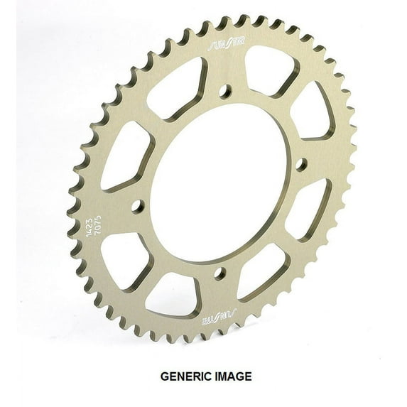 SUNSTAR Works Triplestar Rear Aluminum Sprocket 53T for OFFROAD KAWASAKI KX100C 1998-2015