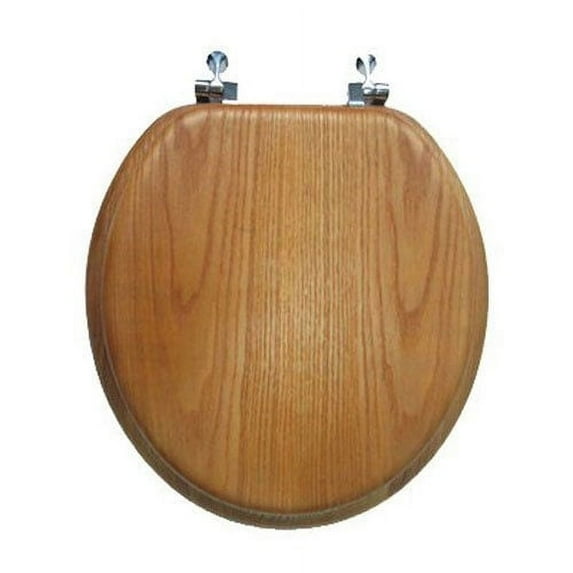 Oak RND Toilet Seat