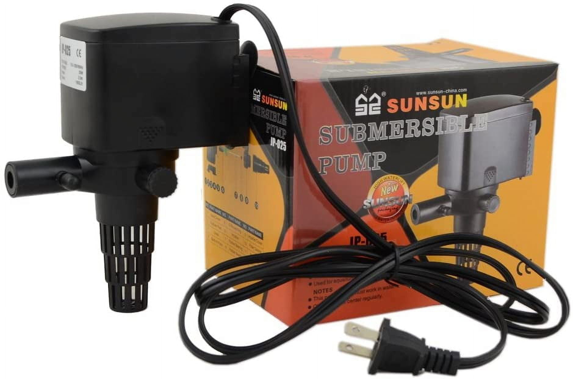 Black Submersible Aquarium Power Head Pump 422GPH