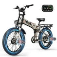 thumbnail image 1 of SUNTIBYE Ares Folding Ebike for Adults, 24" Fat Tires Electric Mountain Bike Dual Motor Peak 3000W, 34MPH 65Miles 52V 20AH UL2849, 1 of 11