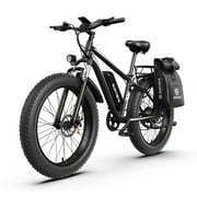 SUNTIBYE EB26 Electric Bike for Adult 26”*4 Fat tire, 1000W E-Mountain Bike 48V 15AH UL2849