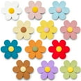 thumbnail image 1 of SUNURS 3D Flower Cute Fridge Magnets for Locker, Colorful Strong Decorative Funny Refrigerator Magnets for Whiteboard, Kitchen, and Office (12 Pieces), 1 of 6