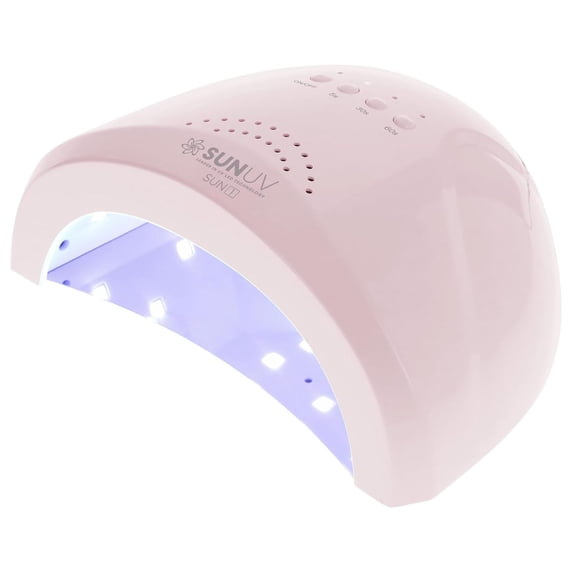 SUNUV SUNone UV Light with 3 Timer Settings 48W UV Nail Dryer for Gel Nails and Polish, Pink