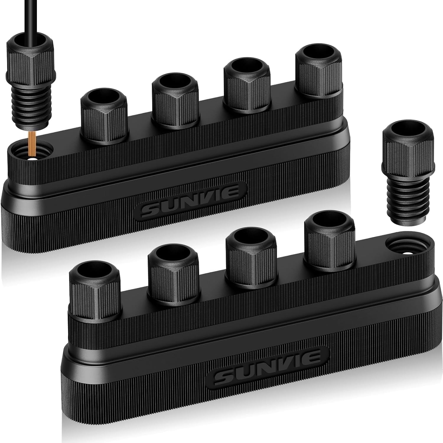 40-Pack Low Voltage Wire Connectors For Landscape Lights – Fits 12-16 Gauge Wire