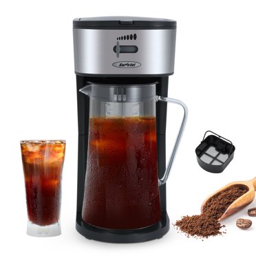 3-in-1 Coffee & Tea Brewing System - Iced Coffee Maker, Iced Tea Maker & Lemonade Maker With 2.5 Quart Pitcher