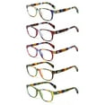 thumbnail image 1 of SUNVOES 5 Pack Reading Glasses for Women Blue Light Blocking Fashion Reader, 1 of 9