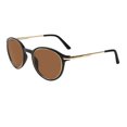 thumbnail image 1 of SUNVOES Polarized Round Vintage for Men Women Fashion Sunglasses Gold/Black, 1 of 10