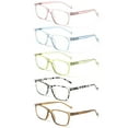 thumbnail image 1 of SUNVOES Women's Reading Glasses 5 Pack Fashion Colorful Reader, 1 of 6