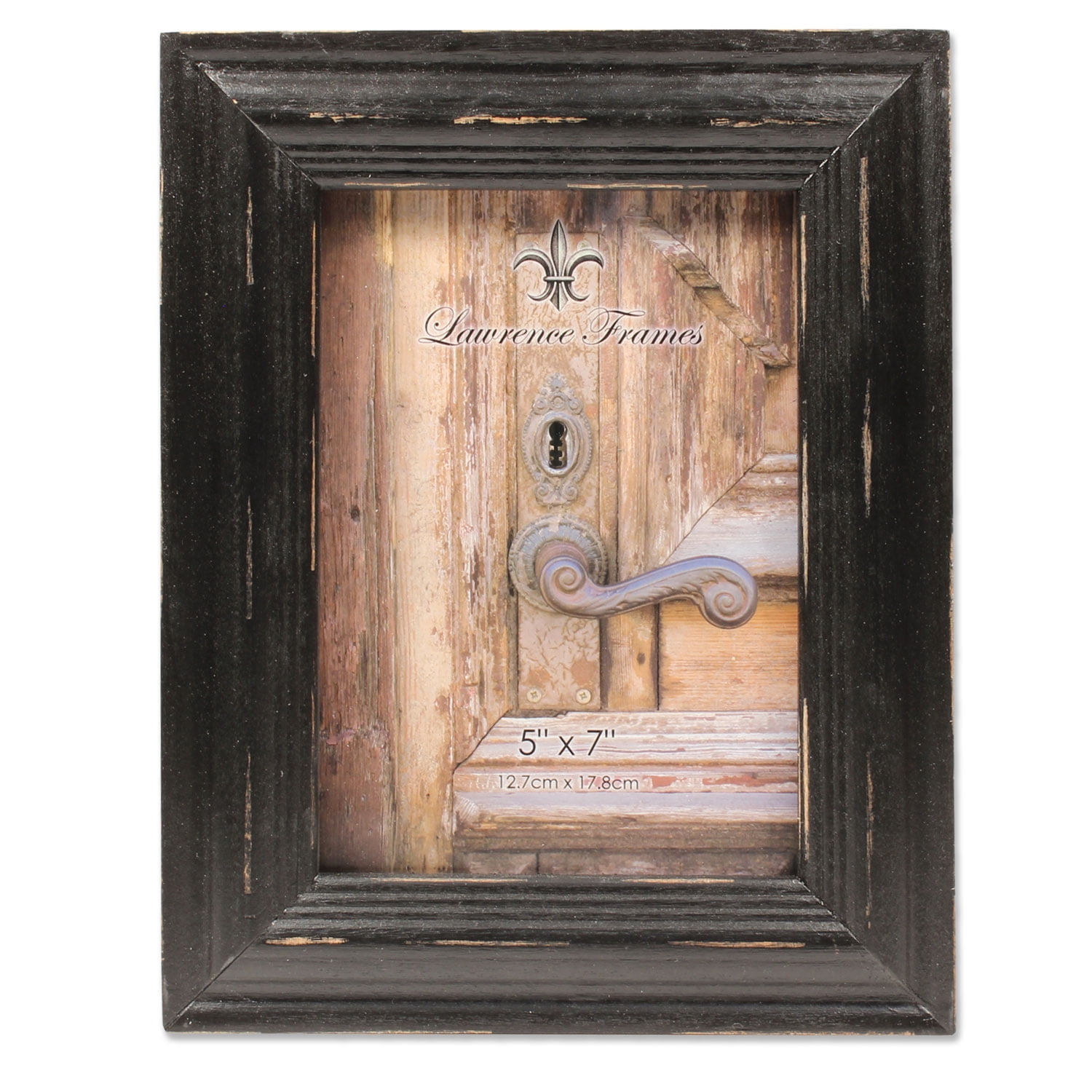 SUNWASHED BLACK 5x7 frame by Lawrence - 5x7