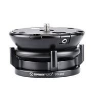 SUNWAYFOTO DYH-68 68mm Leveling Base Tripod Heads Load 22lb.10kgs +/-15  Tilt