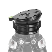 SUNWAYFOTO LB-68 68mm Leveling Base Head for Tripod 22lbs/10kgs Load Capacity