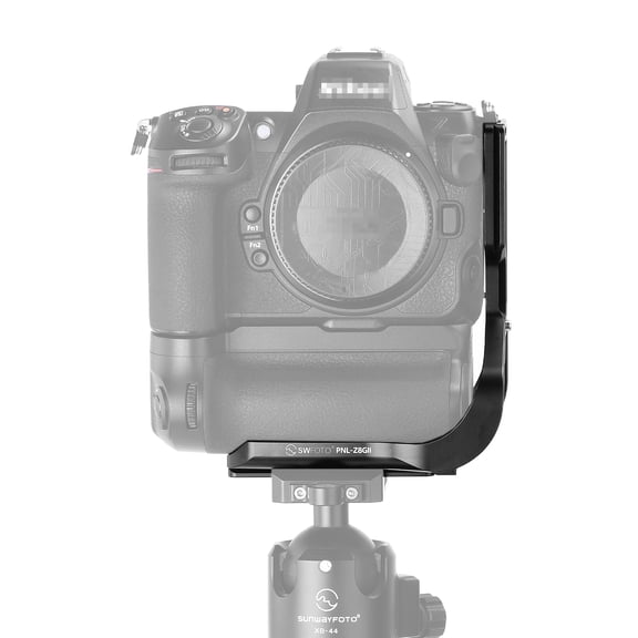 SUNWAYFOTO PNL-Z8GII Custom L-bracket for Nikon Z8 with Battery Grip MB-N12 Arca Swiss Plate