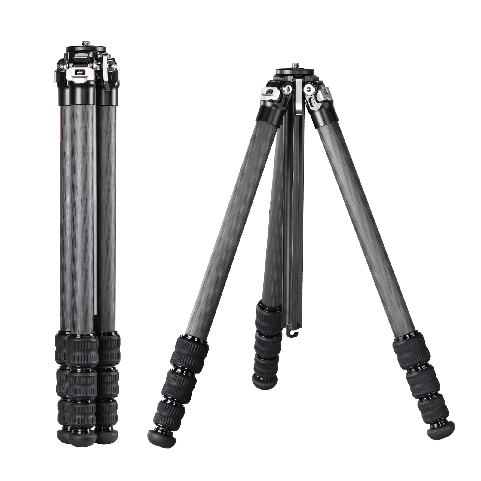 SUNWAYFOTO T2541CE Travel Tripod Carbon Fiber Compact Light Portable Professional Tripod Dslr Camera Waterproof,26.5lb Load