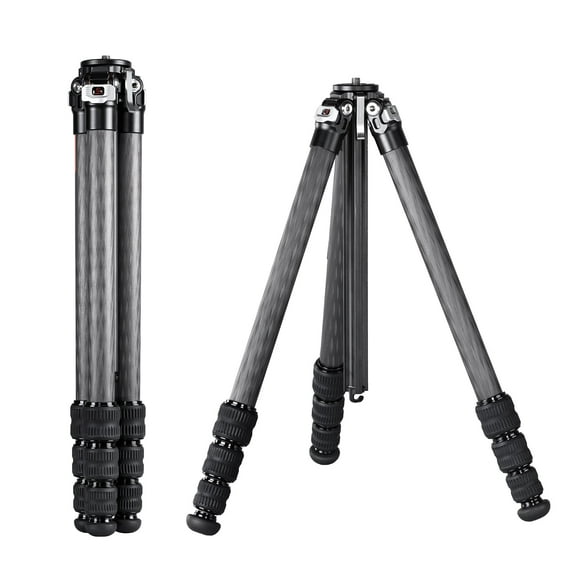 SUNWAYFOTO T2841CE Travel Tripod Carbon Fiber Compact Light Portable Professional Tripod Dslr Camera Waterproof,33.0lb Load
