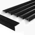 thumbnail image 1 of SUNWINGS 5-Pack 36 Inch Aluminum Peel and Stick Stair Nosing Matte Black Staircase Step Treads Anti-Slip Stair Edge Protector, Waterproof Self Adhesive Stair Nose Molding Trim for Outdoor & Indoor, 1 of 7