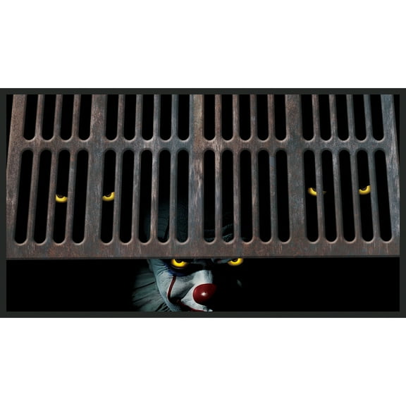 SUNWISHA Halloween 3D Clown Door Non-Slip Mat 17 X 30 Inch (Clown Style 1)