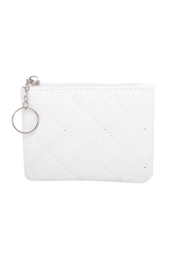 Wallet for Women Mini Zipper Card Case, Coin Purse Lightweight Portable Keychain Wallet,Change Purse, Credit Card Holder