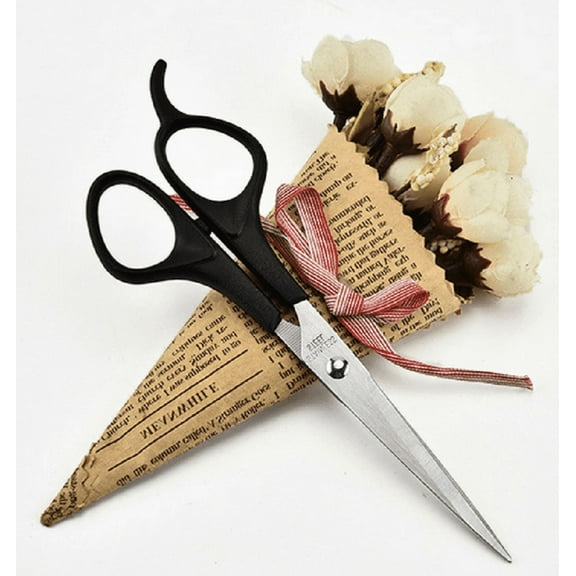 SUNYOK Professional Hair Cutting Scissors, Sharp Razor Edge Hairdressing Scissors Salon Hair Scissors,Stainless Steel, Lightweight Haircut Scissor (Hair Cutting Scissors-Black)