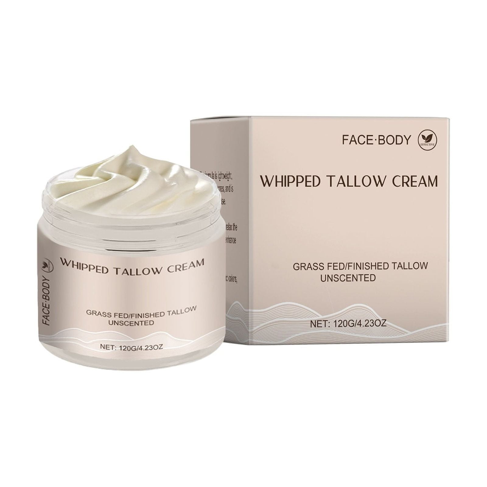 SUODUI Beauty&Makeup Beef Tallow Food Beef Tallow Balm for Skin Care