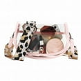 SUODUI Beauty&Makeup Clear Crossbody Bag Stadium Approved for Women，Clear Bags for Stadium