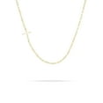 thumbnail image 1 of SUONIE Cross Necklace for Women 18K Real Gold Silver Plated Dainty Small Cross Pendant Choker Simple Trendy Cute Cross Charm Chain Necklace Easter Basket Stuffers Baptism Religious Faith Jewelry Gift, 1 of 3