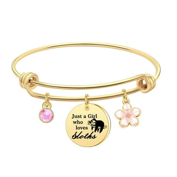 SUONIE Funny Horse Bracelet Animal Lover Gift Just A Girl Who Loves Horse Jewelry Bracelet Horse Lover Gift Horse Jewelry