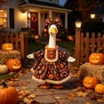 thumbnail image 1 of SUORE Halloween Porch Goose Outfit 23 Inch Porch Goose Clothes for Holiday , Dress Hat, Thanksgiving Goose Outfit, Christmas Goose Clothes, Holiday Costume for Lawn Geese Status, 1 of 6