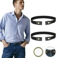 thumbnail image 1 of SUOSDEY Buckle-Free Belts for Men Women Nylon Belt No Buckle Elastic Invisible Belt for Jeans pants, 1 of 7