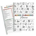 thumbnail image 1 of SUOSDEY Cleaning Planner Schedule Checklist Notebook, ADHD Daily Weekly Monthly Household Cleaning Organizer Tool Kit, 1 of 6