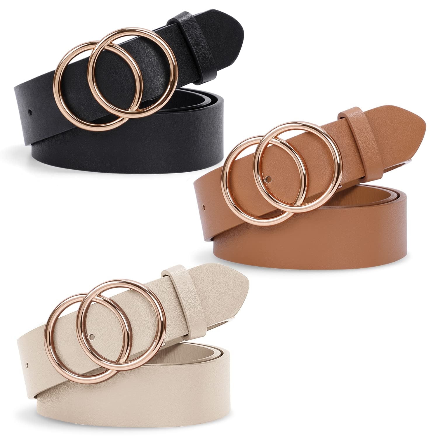 DESCENTE WOMEN ROUND LOGO BELT main image 0