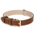 thumbnail image 1 of SUOSDEY Puppy Collar Adjustable Soft Breathable Leather Dog Collar for Small Medium Large, 1 of 5