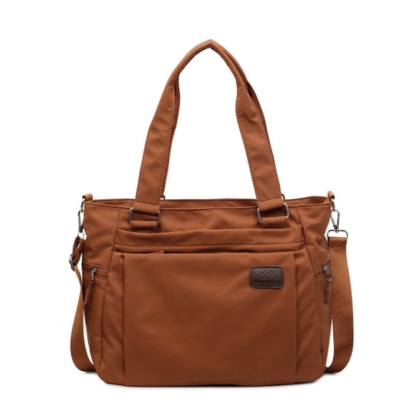 SUOSDEY Tote Bags for Women,Large Capacity Nylon Crossbody Bag,Multi Pockes Messenger Handbag for Work Travel Shopping College