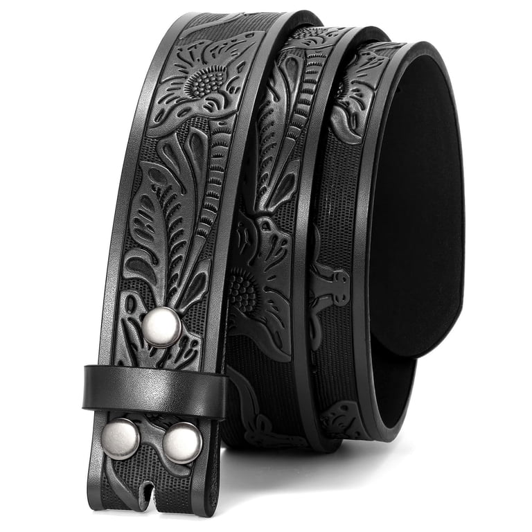 Western Belt with Removable Buckle, 1.5\
