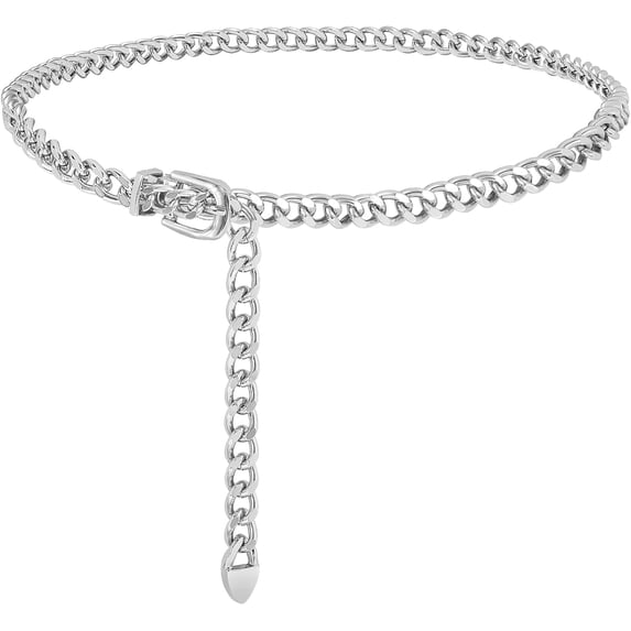 SUOSDEY Women Western Waist Chain Belts Cowgirl Metal Belts for Dresses Jeans