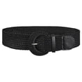 thumbnail image 1 of SUOSDEY Women Woven Wide Belt for Dress Fashion Rattan Braided Waist Belt Straw Raffia Boho Belt for Jeans, 1 of 6