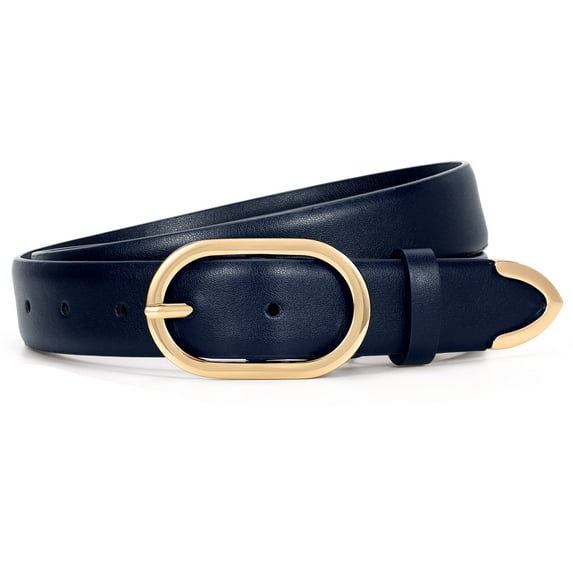 SUOSDEY Womens Belts Plus Size Elegant Ladies Leather Belt for Jeans Dress Gift