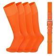 thumbnail image 1 of SUOSDEY Youth Baseball Socks and Belt Combo for Adult,Elastic Softball Belt and Socks for 7-16 Years Old and Adult Supplies, 1 of 7