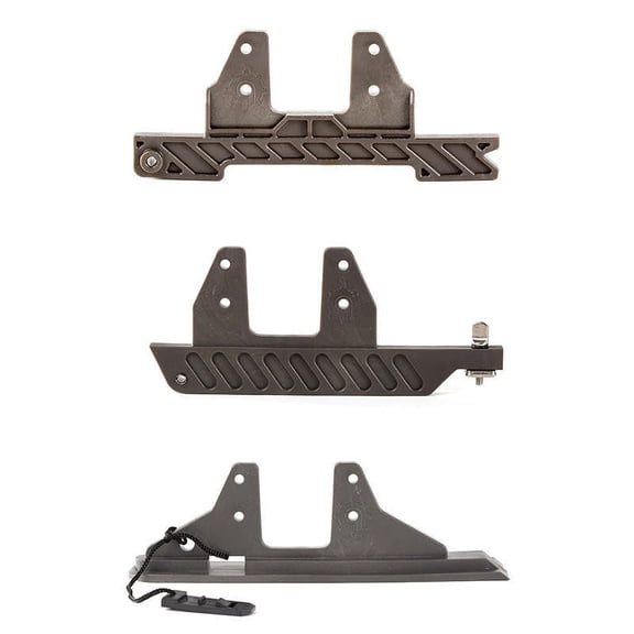Bixpy SUP Adapter Bundle for K-1 Motor Includes Flip & Lock, Slide & Lock & US Fin Adapters Universal Waterproof SUP & Kayak Motor Mount Kit for Quick Installation