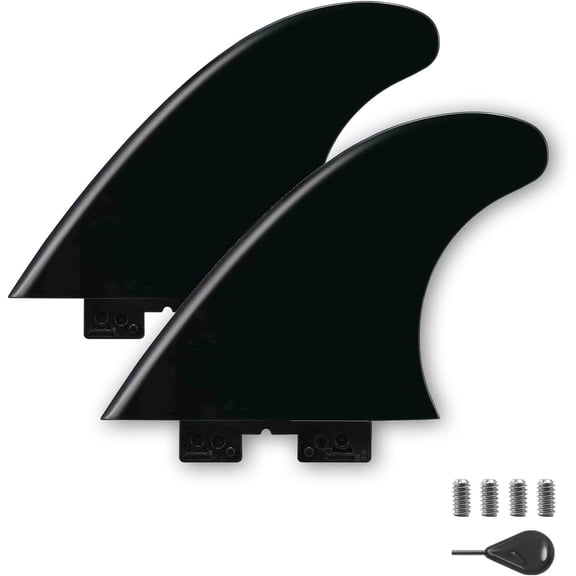 SUP Click Fin 4.5" Side Fins with Quick Lock Technology for Inflatable Paddle Board