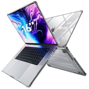 SUPCASE Unicorn Beetle Clear for MacBook Pro 16 Inch Case 2021-2026 Release, Black M5/M4/M3/M2/M1 Pro/Max Chip, Anti-Scratch, Slim Transparent Cover for MacBook Pro 16'' with Touch ID, Black