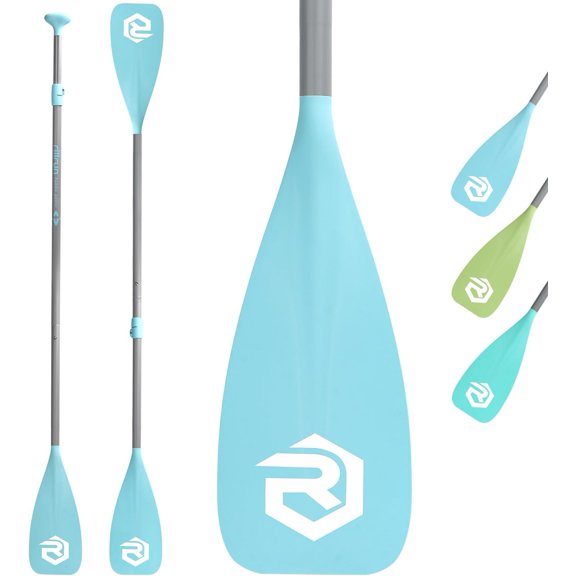 SUP Paddle - Paddle Board Paddle 4 count Stand Up Paddleboard Paddles Lightweight Floating Kayak Paddle - Light Blue - Lake Green - Light Green