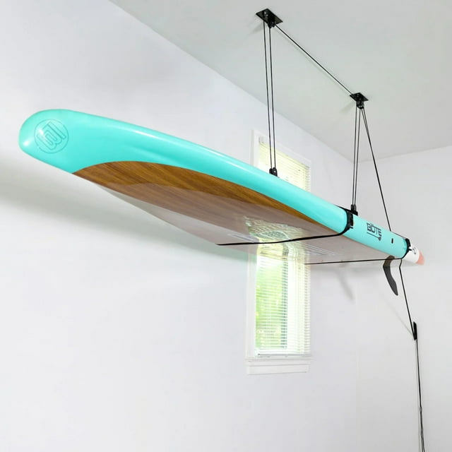 SUP and Surfboard Ceiling Hoist | Essential Garage Storage Pulley